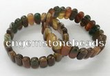 CGB3111 7.5 inches 8*15mm oval agate gemstone bracelets