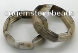 CGB3200 7.5 inches 18*29mm agate gemstone bracelets wholesale