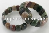 CGB3229 7.5 inches 12*20mm oval Indian agate bracelets