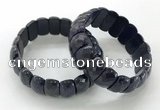 CGB3305 7.5 inches 10*20mm faceted oval lapis lazuli bracelets