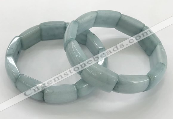 CGB3403 7.5 inches 15*21mm imitation aquamarine bracelets