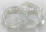 CGB3404 7.5 inches 15*21mm synthetic moonstone bracelets