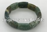 CGB3408 7.5 inches 15*21mm Indian agate gemstone bracelets