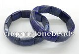 CGB3414 7.5 inches 15*21mm lapis lazuli gemstone bracelets