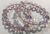 CGB4002 7.5 inches 12mm round rose quartz beaded bracelets