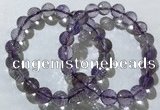 CGB4016 7.5 inches 9mm faceted round ametrine beaded bracelets