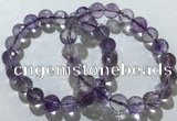 CGB4017 7.5 inches 10mm faceted round ametrine beaded bracelets