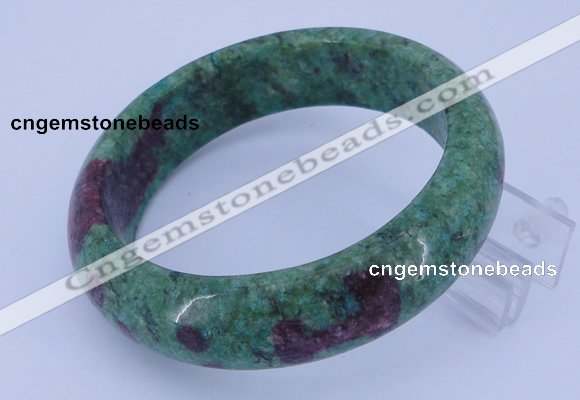 CGB470 Inner diameter 60mm fashion dyed ruby zoisite gemstone bangle