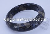 CGB477 Inner diameter 62mm fashion grey opal gemstone bangle