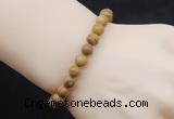 CGB5042 6mm, 8mm round wooden jasper beads stretchy bracelets