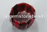 CGB708 8 inches 21*55mm agate gemstone bracelet wholesale