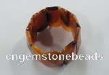 CGB709 8 inches 21*55mm agate gemstone bracelet wholesale