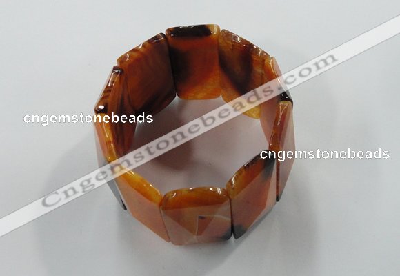 CGB709 8 inches 21*55mm agate gemstone bracelet wholesale