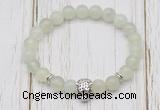 CGB7378 8mm New jade bracelet with tiger head for men or women