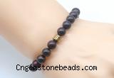 CGB8838 8mm, 10mm brecciated jasper & drum hematite power beads bracelets