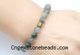 CGB9293 8mm, 10mm seaweed quartz & drum hematite power beads bracelets