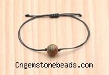 CGB9925 Fashion 12mm picasso jasper adjustable bracelet jewelry