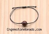 CGB9945 Fashion 12mm mahogany obsidian adjustable bracelet jewelry