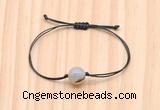 CGB9953 Fashion 12mm montana agate adjustable bracelet jewelry