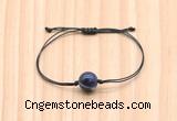 CGB9978 Fashion 12mm sodalite gemstone adjustable bracelet jewelry