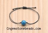 CGB9982 Fashion 12mm apatite gemstone adjustable bracelet jewelry