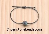 CGB9984 Fashion 12mm faceted labradorite adjustable bracelet jewelry