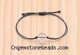 CGB9988 Fashion 12mm white crystal adjustable bracelet jewelry