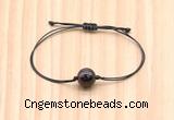 CGB9999 Fashion 12mm garnet gemstone adjustable bracelet jewelry