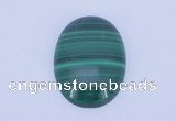 CGC04 10PCS 6*8mm oval natural malachite gemstone cabochons