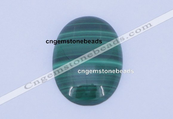 CGC04 10PCS 6*8mm oval natural malachite gemstone cabochons