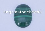 CGC07 5PCS 10*14mm oval natural malachite gemstone cabochons