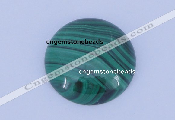 CGC16 20pcs 5mm flat round natural malachite gemstone cabochons