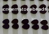 CGC232 10*14mm flat teardrop druzy quartz cabochons wholesale