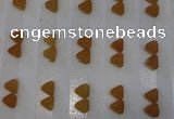 CGC61 8*8mm triangle druzy quartz cabochons wholesale