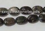 CGE131 15.5 inches 10*14mm oval glaucophane gemstone beads