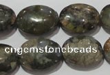 CGE134 15.5 inches 15*20mm oval glaucophane gemstone beads