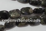 CGE158 15.5 inches 10*14mm rectangle glaucophane gemstone beads