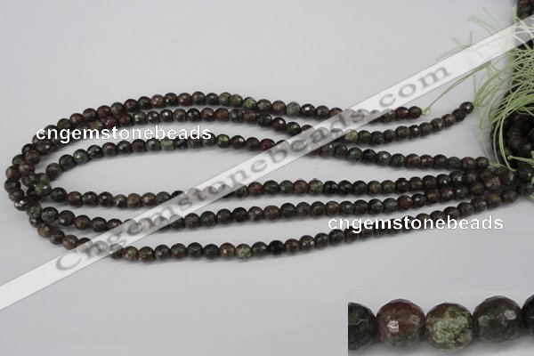 CGG01 15.5 inches 6mm faceted round ghost gemstone beads wholesale