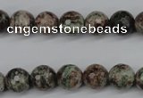 CGG02 15.5 inches 8mm faceted round ghost gemstone beads wholesale