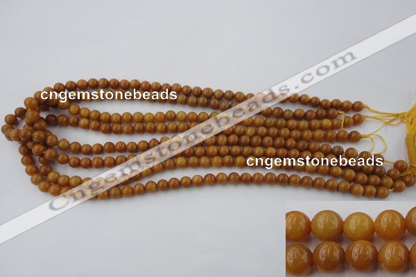 CGJ301 15.5 inches 6mm round goldstone jade beads wholesale