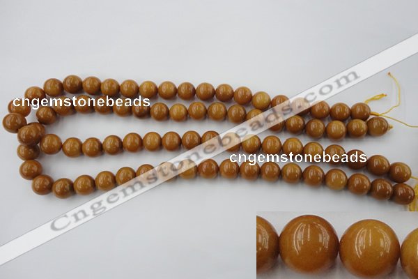 CGJ303 15.5 inches 10mm round goldstone jade beads wholesale