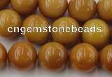 CGJ304 15.5 inches 12mm round goldstone jade beads wholesale