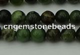 CGJ401 15.5 inches 6mm round green jade beads wholesale