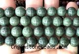 CGJ533 15 inches 10mm round green jasper beads wholesale