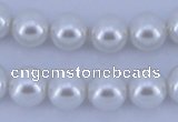 CGL08 5PCS 16 inches 18mm round dyed plastic pearl beads wholesale