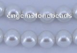 CGL10 2PCS 16 inches 25mm round dyed plastic pearl beads wholesale