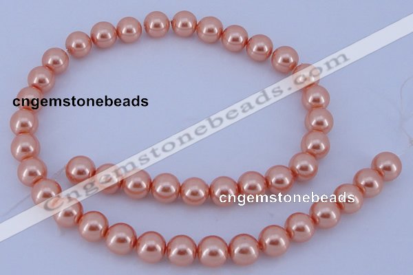 CGL299 5PCS 16 inches 18mm round dyed plastic pearl beads wholesale