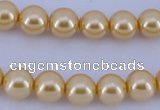 CGL61 2PCS 16 inches 25mm round dyed plastic pearl beads wholesale