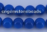 CGL813 10PCS 16 inches 6mm round heated glass pearl beads wholesale