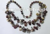 CGN531 19.5 inches chinese crystal & mookaite beaded necklaces